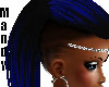 Hair Blue Black Female
