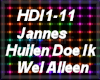 Jannes - Huilen Doe Ik W