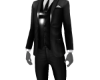 shiny black suit tuxedo