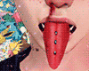 👅 Pierced Tongue M