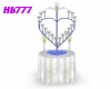 HB777 Heart Fountain Bl