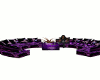 (ge) purple round sofa
