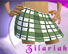 Plaid *Green Miniskirt