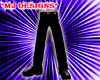MJ*Blk suit pants