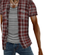 Plaid Shirt - Red [M]