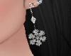 Earrings Snowflakes