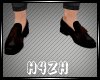 Hz-Tasseled Black Shoes