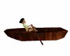 animated oak rowing boat