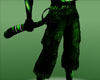 Dark Green Koool Shorts