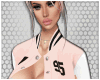 J+PiNK COLLEGE JACKET