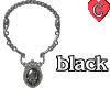 Necklace4 Gem Black