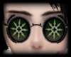 Green Glam Glasses