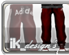 [*iK] Pants Red 