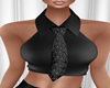 Black Shirt / Tie
