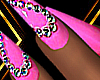 Heart Pink Nails