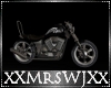 Black Harley Bike