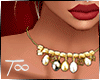 T Pearls Necklace