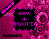 *V* BBW & Proud Stamp