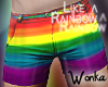 W°Like a Rainbow.Shorts