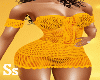 YLW SEXY CROCHET L SS