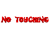 A No Touching Red