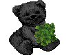 Dark St Patty Bear