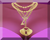 *A*Gold Long Necklace