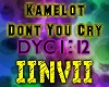 Dont You Cry  Kamelot P1
