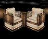 Two Chair Golden Set