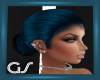 GS Eva Blue Bun Hair
