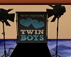 Twin Boys Backdrop