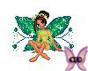 Glitter Green Fairy
