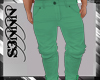 S3N - Green Low Pants
