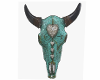 Turquoise Steer Skull