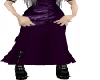 Long Purple  Dress