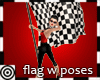 *m Checkered Flag+ Poses