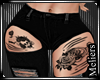 Gleam Black + Tattoos