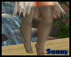 *SW*Tan Thigh Boots