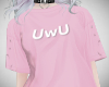uwu oversized shirt