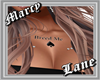 Breed Me chest tat