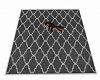 Gray Patterned Rug