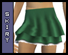Green Ruffle Skirt