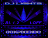 BLUE DJ LIGHT