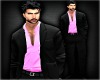 BLACK AND PINK FULL SUIT