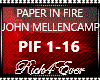 PAPER IN FIRE