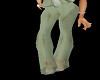 Soft Green Couture Pants