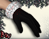*BW* Black Santa Gloves
