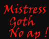 Mistress Goth