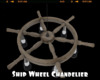 *Ship Wheel Chandelier