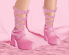 Iconic Boots Pink